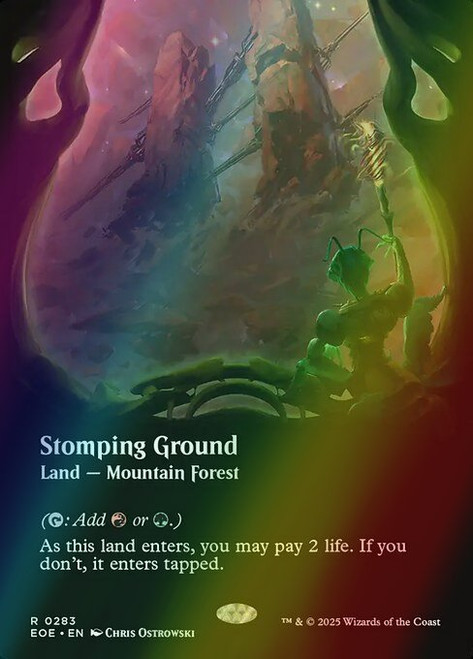 Stomping Ground (Extended Art - 283) (foil, EOE)