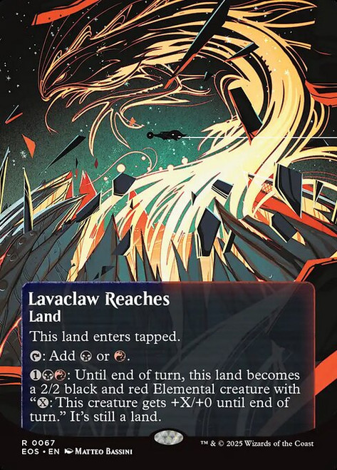 Lavaclaw Reaches (Borderless - 67) (EOS)