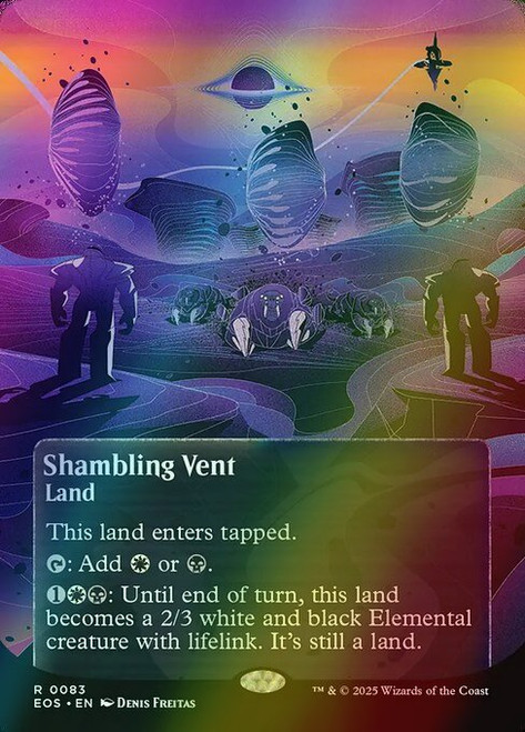 Shambling Vent (Borderless - 83) (foil, EOS)