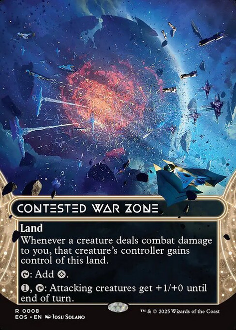 Contested War Zone (Borderless - 8) (EOS)