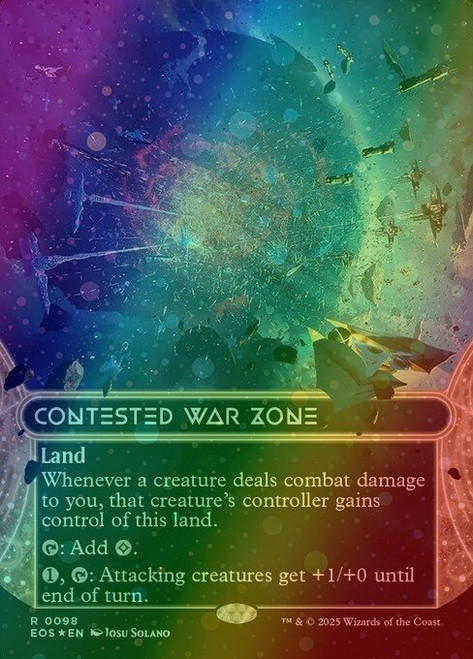 Contested War Zone (Galaxy Foil - 98) (galaxyfoil, EOS)