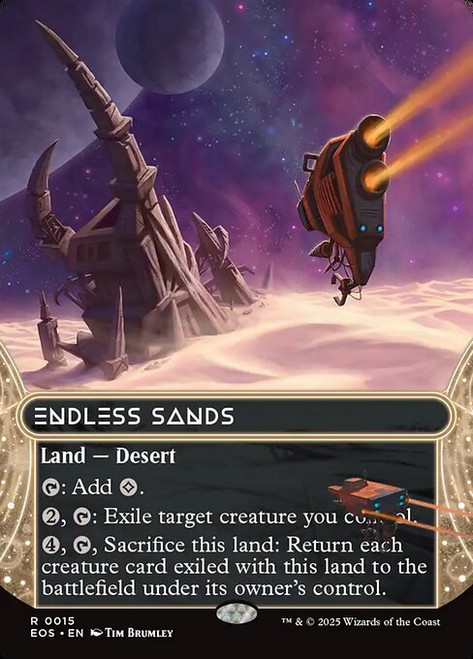 Endless Sands (Borderless - 15) (EOS)