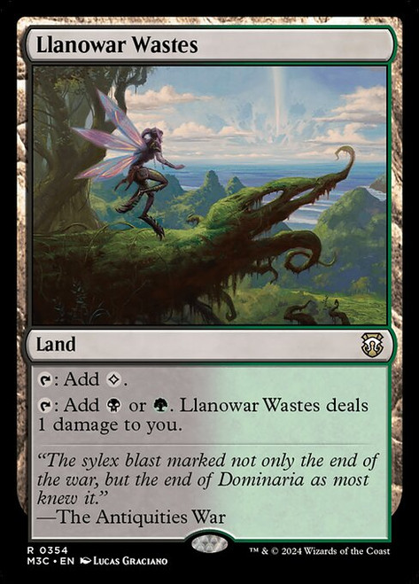 Llanowar Wastes (354) (M3C)
