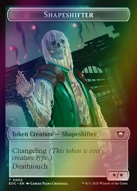 Shapeshifter (2) // Golem (13) (EOC) (foil) Shapeshifter (2) // Golem (13) (EOC) (foil)
