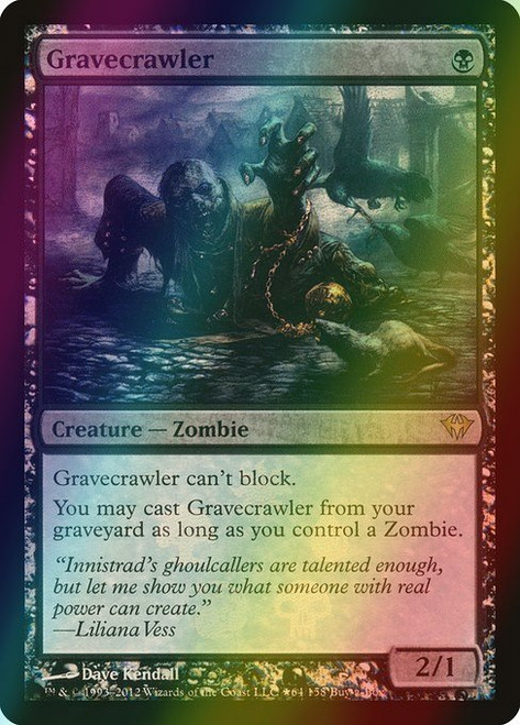 Gravecrawler (64★) (foil, PDKA)