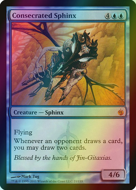 Consecrated Sphinx (21) (foil, MBS)