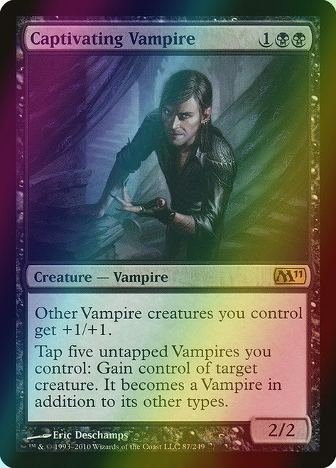 Captivating Vampire (87) (foil, M11)