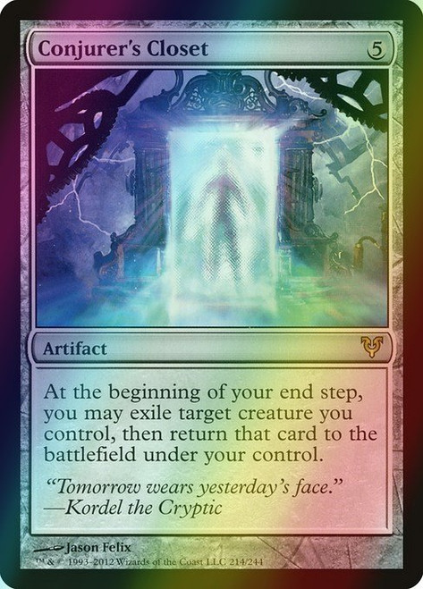 Conjurer's Closet (214) (foil, AVR)