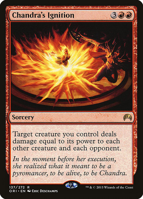 Chandra's Ignition (137) (ORI) Chandra's Ignition (137) (ORI)
