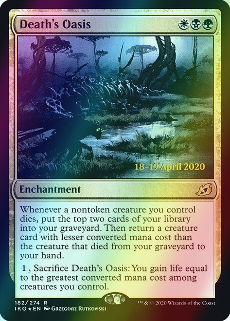 Death's Oasis (Alternate Art - 182s) (foil, PIKO)