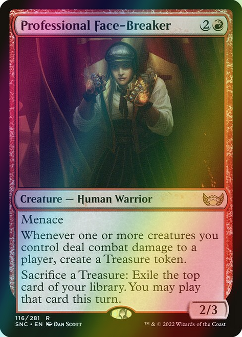 Professional Face-Breaker (116) (foil, SNC)