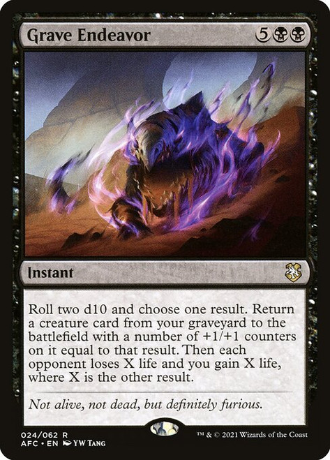 Grave Endeavor (24) (AFC)