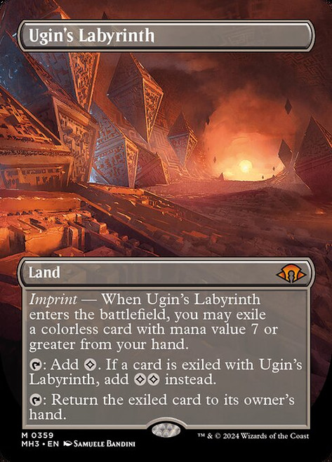 Ugin's Labyrinth (Borderless - 359) (MH3)