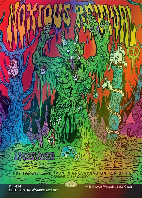 Noxious Revival (Borderless - 1416) (foil, SLD)