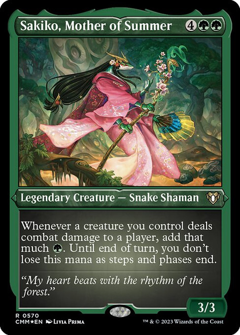 Sakiko, Mother of Summer (570) (etched, CMM)