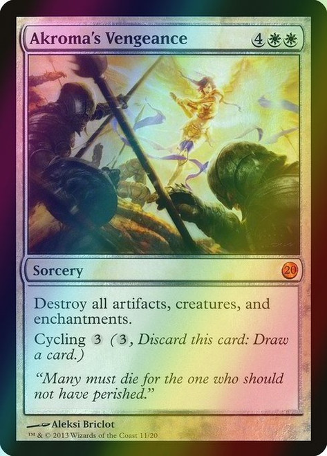 Akroma's Vengeance (11) (foil, V13)