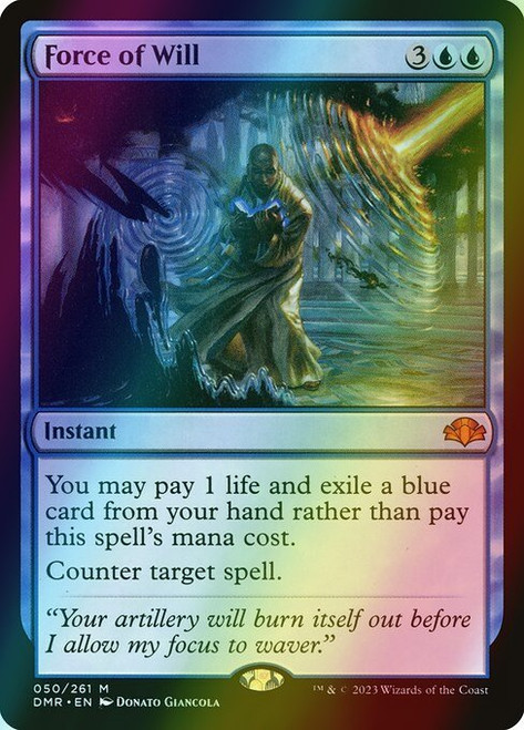 Force of Will (50) (foil, DMR)