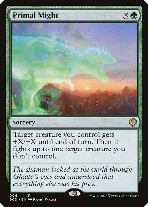 Primal Might (204) (SCD) Primal Might (204) (SCD)