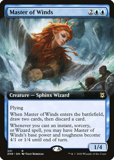 Master of Winds (Extended Art - 331) (ZNR)