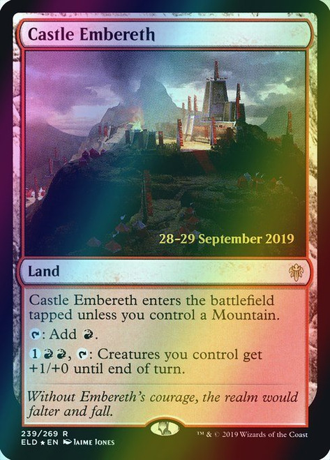 Castle Embereth (Alternate Art - 239s) (foil, PELD)