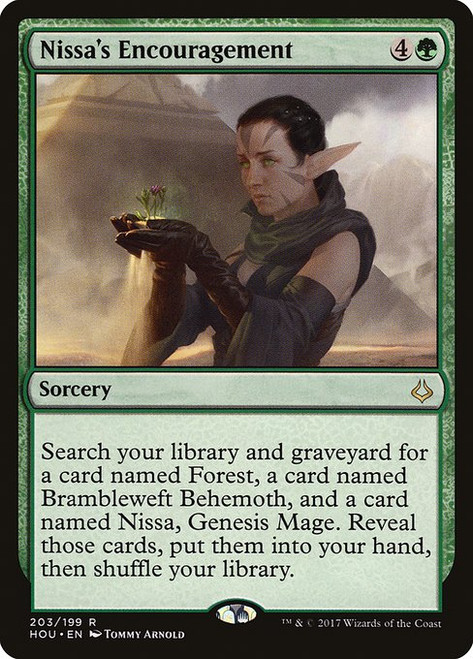 Nissa's Encouragement (203) (HOU) Nissa's Encouragement (203) (HOU)