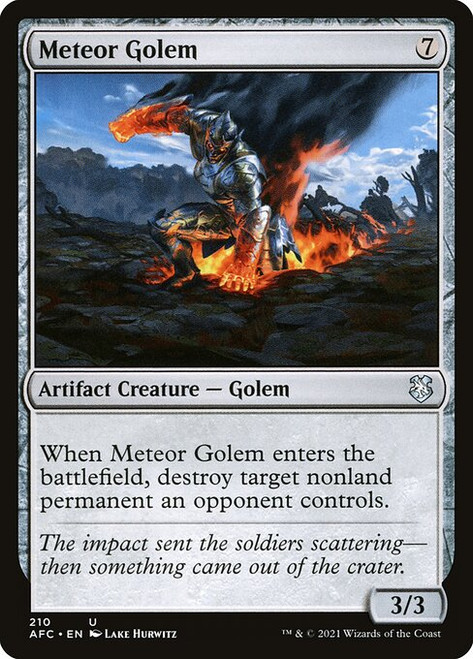 Meteor Golem (210) (AFC)