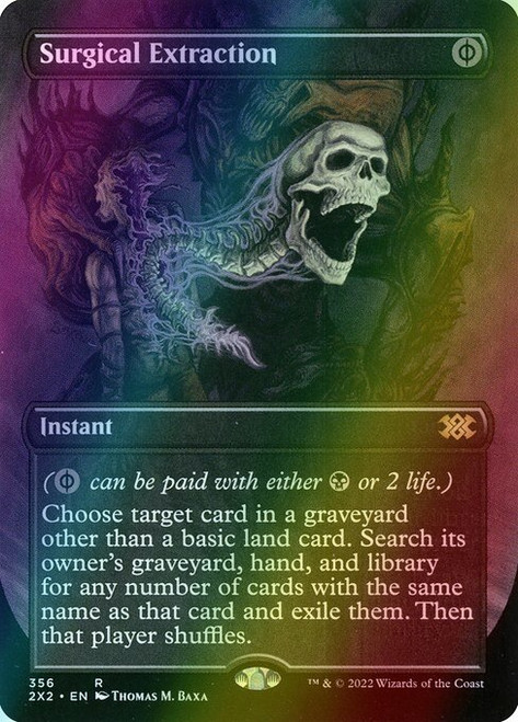Surgical Extraction (Borderless - 356) (foil, 2X2)