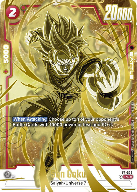 Son Goku - FP-006 (Gold) - Fusion World