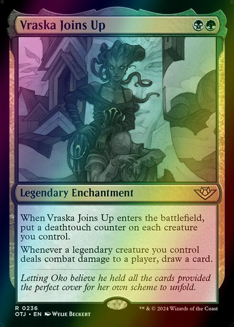 Vraska Joins Up (236) (foil, OTJ)