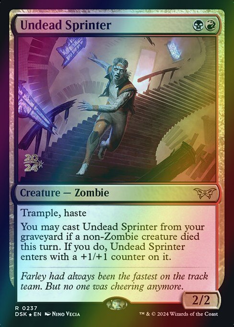 Undead Sprinter (Alternate Art - 237s) (foil, PDSK)