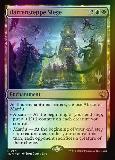 Barrensteppe Siege (171p) (foil, PTDM)