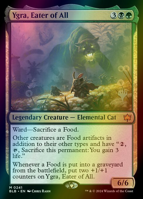 Ygra, Eater of All (241p) (foil, PBLB)