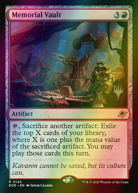 Memorial Vault (145p) (foil, PEOE)