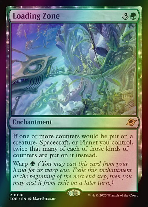 Loading Zone (196p) (foil, PEOE) Loading Zone (196p) (foil, PEOE)