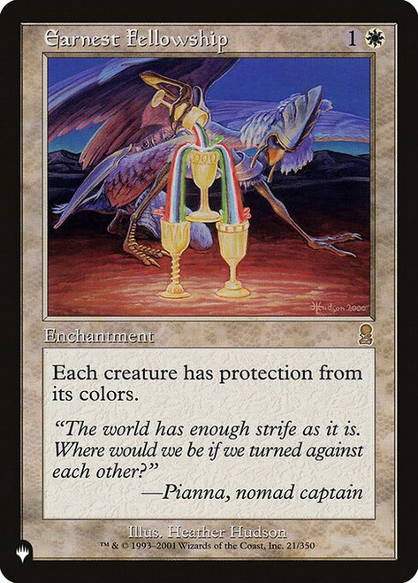 Earnest Fellowship (Retro Frame - ODY-21) (PLST)