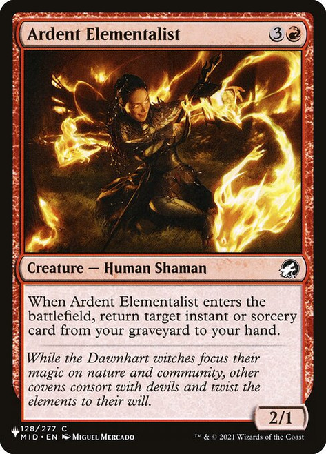 Ardent Elementalist (MID-128) (PLST)