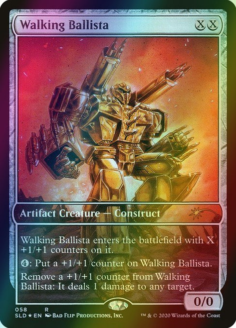 Walking Ballista (58) (foil, SLD)