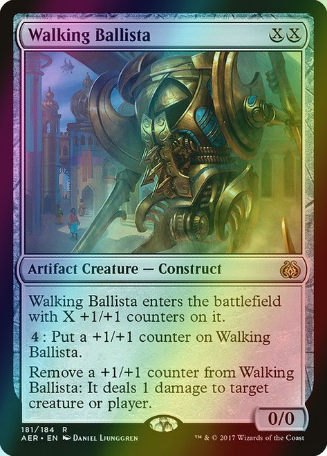 Walking Ballista (181) (foil, AER)
