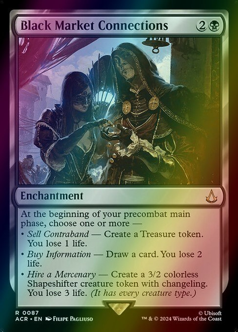 Black Market Connections (87) (foil, ACR)