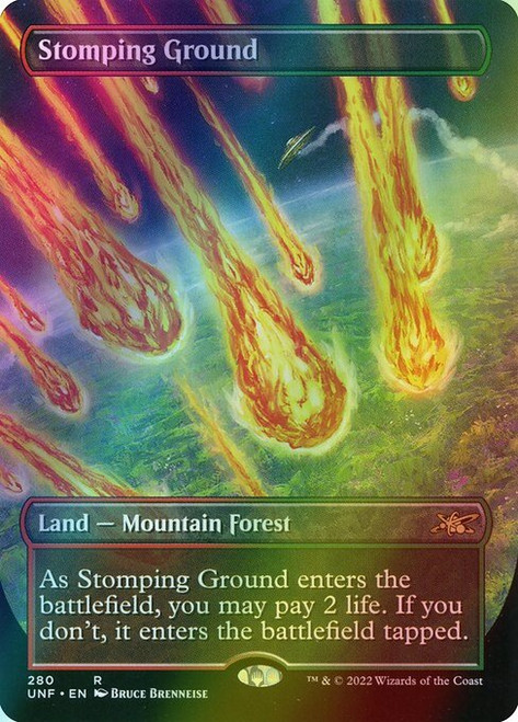 Stomping Ground (Borderless - 280) (foil, UNF)