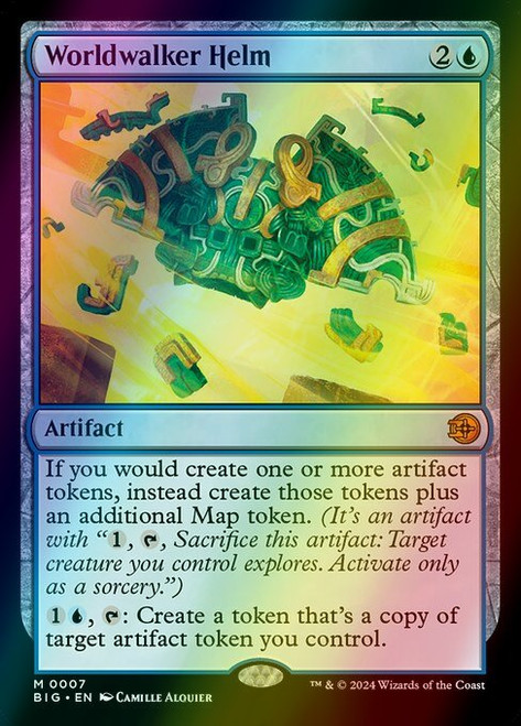 Worldwalker Helm (7) (foil, BIG)