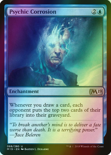 Psychic Corrosion (68) (foil, M19)