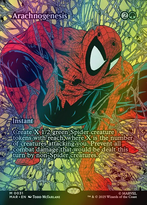 Arachnogenesis (Borderless - 31) (foil, MAR)
