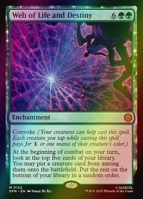 Web of Life and Destiny (122) (foil, SPM) Web of Life and Destiny (122) (foil, SPM)