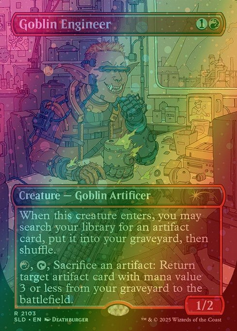 Goblin Engineer (Galaxy Foil - 2103) (galaxyfoil, SLD)