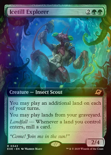 Icetill Explorer (Extended Art - 343) (foil, EOE)