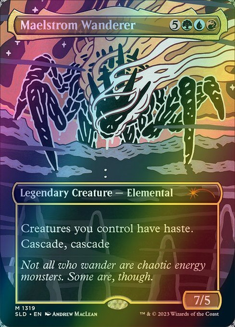 Maelstrom Wanderer (Borderless - 1319) (foil, SLD)