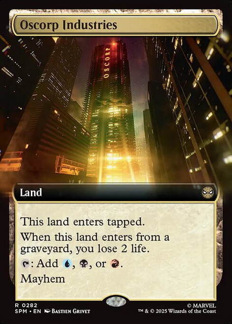 Oscorp Industries (Extended Art - 282) (SPM)