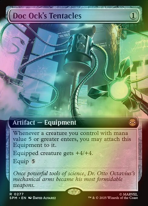 Doc Ock's Tentacles (Extended Art - 277) (foil, SPM)