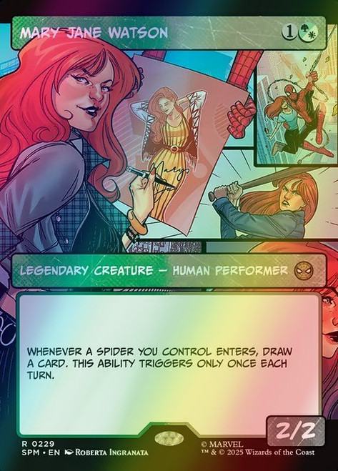 Mary Jane Watson (Showcase - 229) (foil, SPM)